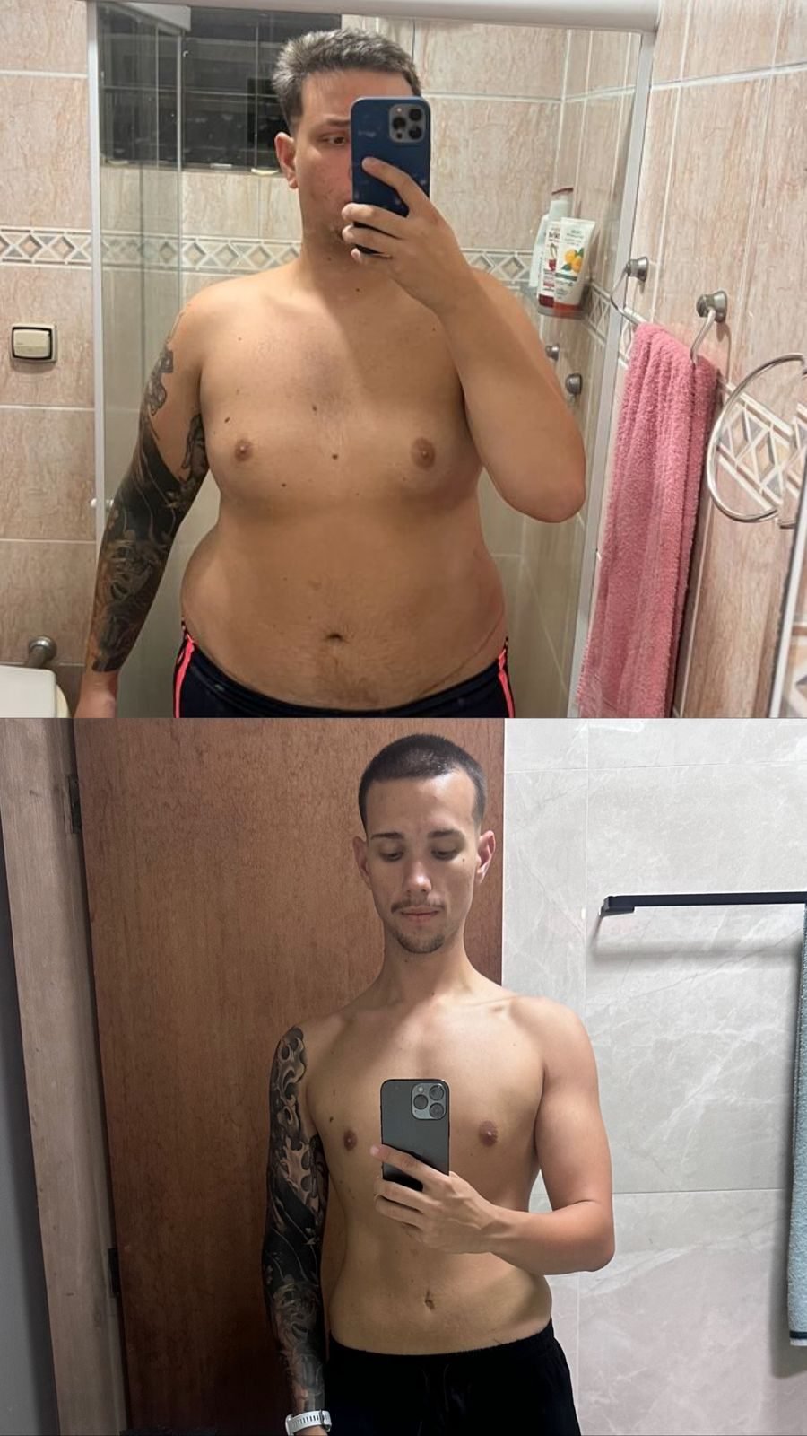 Antes e depois caso 09